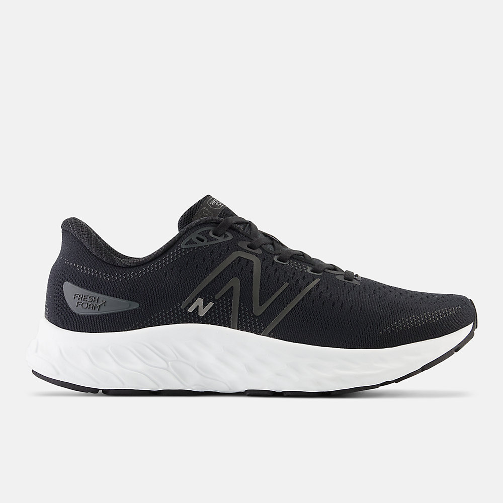 New Balance Fresh Foam X Evoz ST Shoes Black with Black Metallic